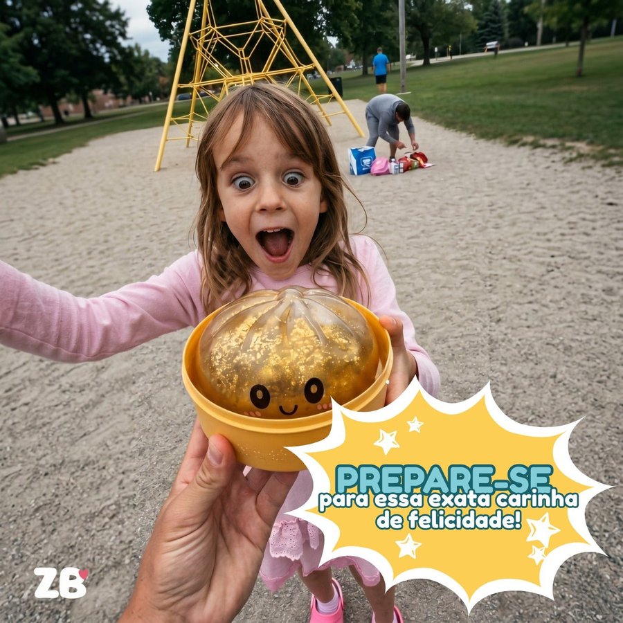 Squishy Pãozinho Surpresa Infantil Macio e Colecionável — imagem 2