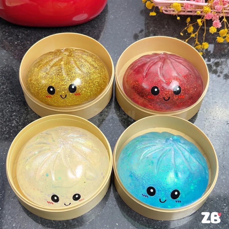 Squishy Pãozinho Surpresa Infantil Macio e Colecionável — imagem 10