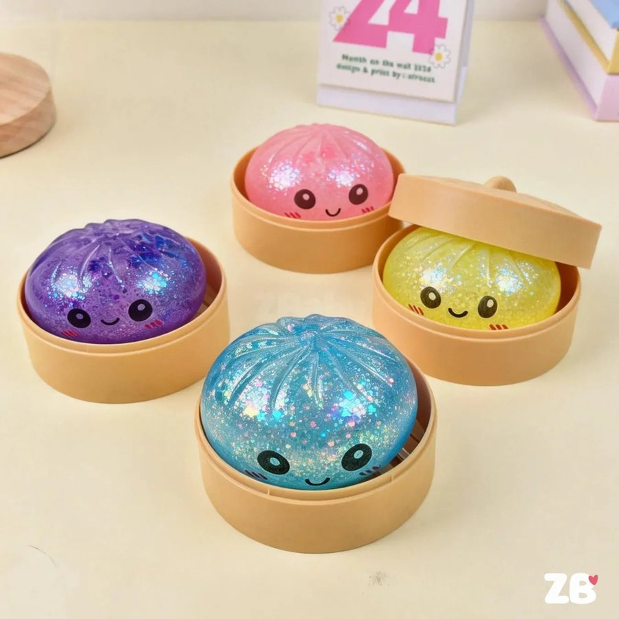 Squishy Pãozinho Surpresa Infantil Macio e Colecionável — imagem 16